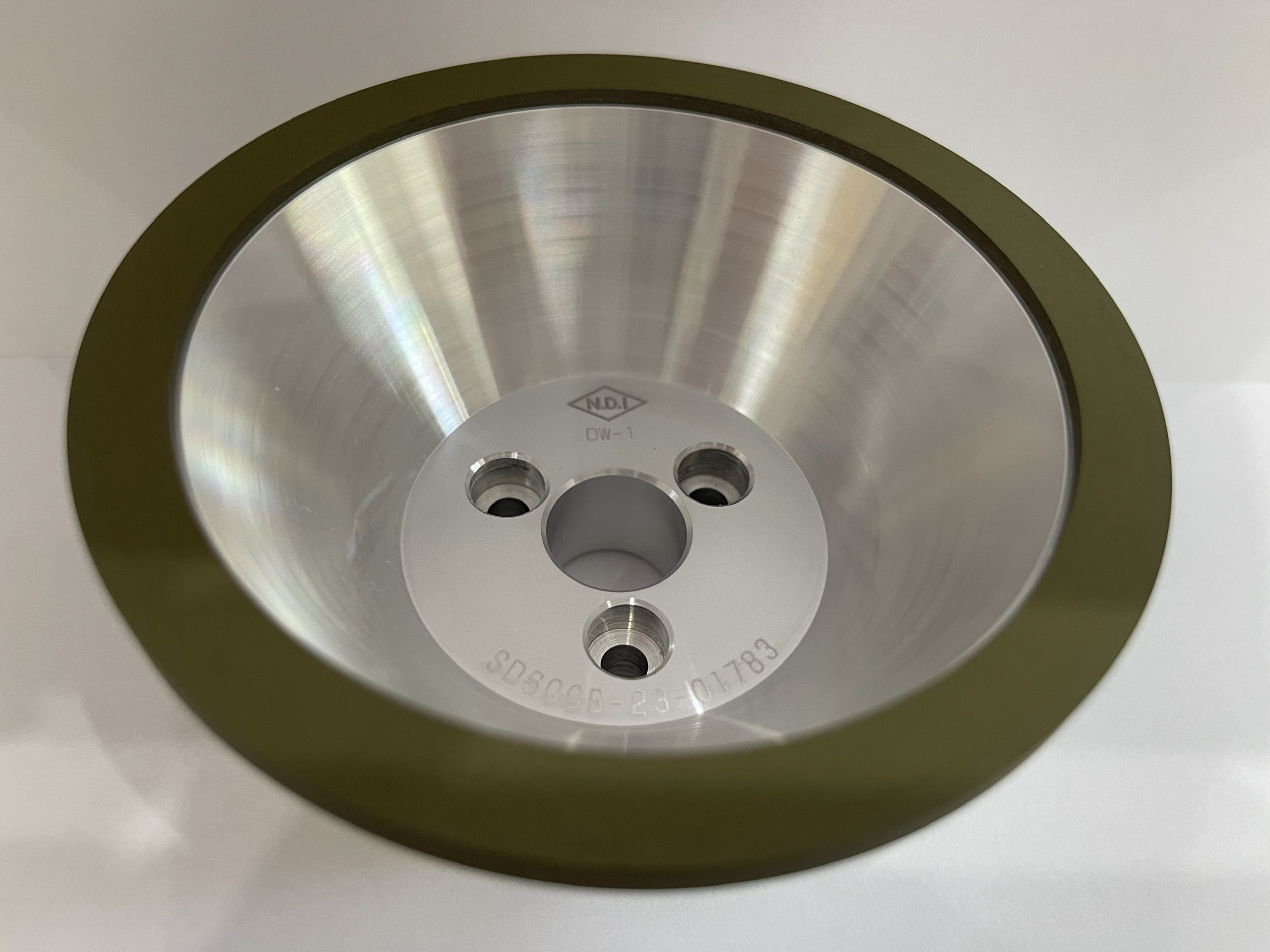 ND25:#Nagoya Diamond# ĐÁ MÀI KIM CƯƠNG 2 MẶT - ダイヤモンドホイール (DW-1) 100D-8W-5U-2.0X-50T-17H-3#SD600