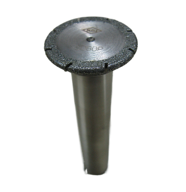 ND 19: Đĩa cắt kim cương gắn trục mạ tĩnh điện - 電着軸付カッター