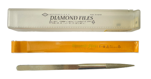 ND 22 : Dũa mài kim cương  ( dẹt ) T- 8 - ダイヤモンドヤスリ T- 8